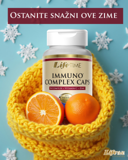 Vaše tijelo zaslužuje pažnju i podršku,  a Immuno Complex pomaže održati snažan imunitet i vitalnost. 💪
Dodaci prehrani nisu zamjena za hranu, ali mogu biti vaš saveznik u svakodnevnoj rutini. ❤

🌐www.lifetime.hr
#lifetimedodaciprehrani #zdravlje #imunitet #zima #immunocomplex #dnevnarutina #farmexhrvatska