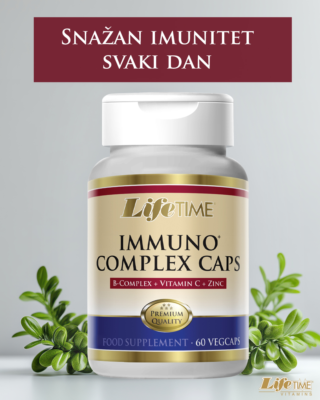 🛡️ Snažan imunitet = snažan život!

Lifetime Immuno Complex je dodatak prehrani u kapsulama koji sadrži kombinaciju vitamina C, B vitamina i cinka,  nutritijenata koji doprinose normalnoj funkciji imunološkog sustava i zaštiti stanica od oksidativnog stresa.

💊 Svaka kapsula donosi precizno dozirane nutrijente za svakodnevnu podršku tvojem obrambenom sustavu.

➡️ Idealno za jačanje imuniteta tijekom promjenjivih dana 🌿

🌐 www.lifetime.hr
#imunitet #vitamini #lifetimehrvatska #dodaciprehrani #farmexhrvatska